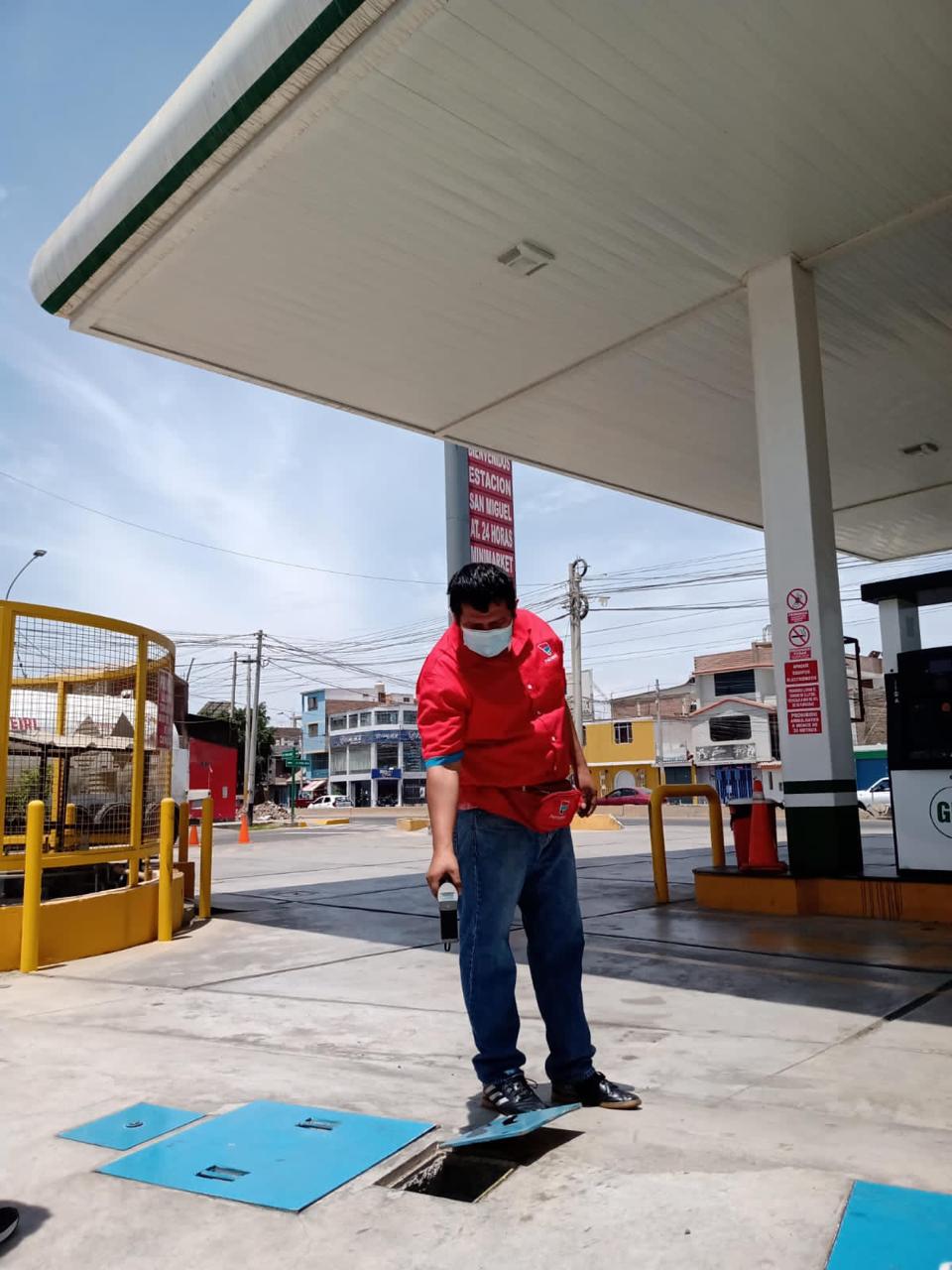 Informe técnico mensual de mermas en estación de servicio PetroPeru